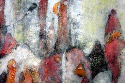 abstrakti ekspressionismi kotitehtävien&nbsp;aiheena