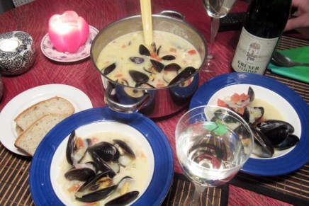 sinisimpukoita ja taidekirjoja