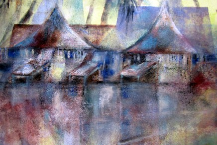 kookospalmumaalari koh samuilla