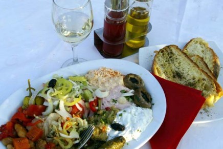 tuoreita ruokamuistoja thassokselta