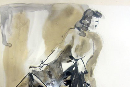 tussilaveeraus litografiakivelle