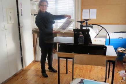 grafiikkavedoksia urakalla