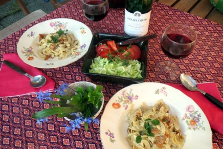 mökki kesäkuntoon pastan&nbsp;voimin