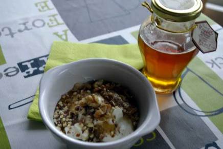 jogurttia ja hunajaa