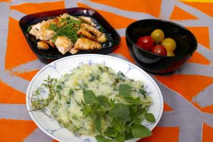 vihreää kesäruokaa