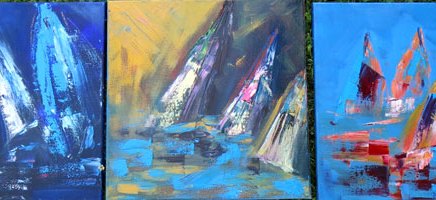 loppunäyttelytyöt lähes valmiina