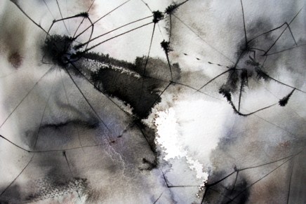 akvarelli- ja tussimaalausta&nbsp;kotioloissa