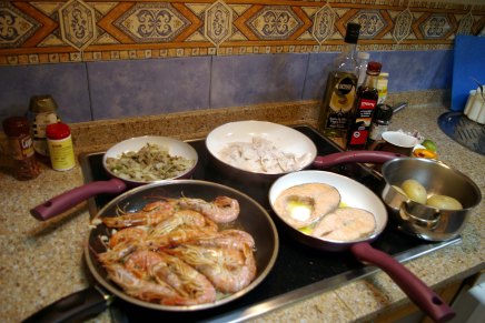 ensimmäinen mustekalakokeilu