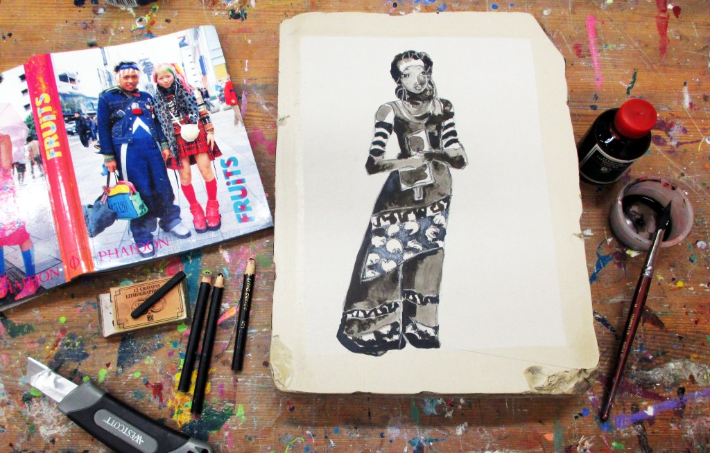 PIIRROS LITOGRAFIAKIVESSÄ