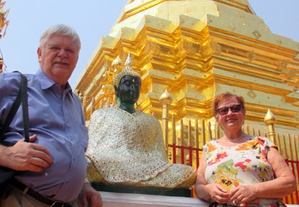 kuninkaallista ja buddhalaista&nbsp;loistoa