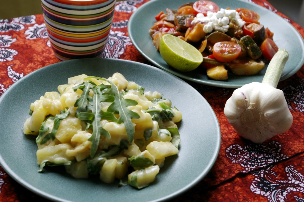 KERMAPERUNOITA JA CAPONATAA