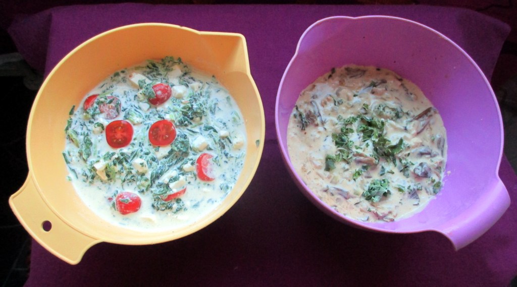 FETA-PINAATTI JA SUPPILOVAHVERO -PIIRAKKATÄYTTEET