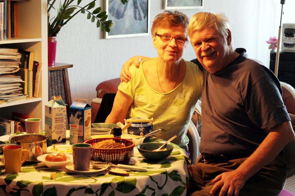 LIISA K JA JUSSI AAMIAISELLA