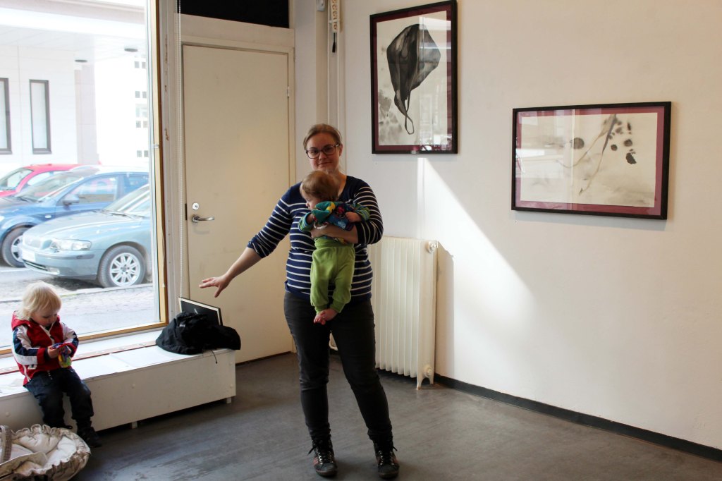 KUKAN NÄYTTELYSSÄ GALLERIA UUDESSA KIPINÄSSÄ