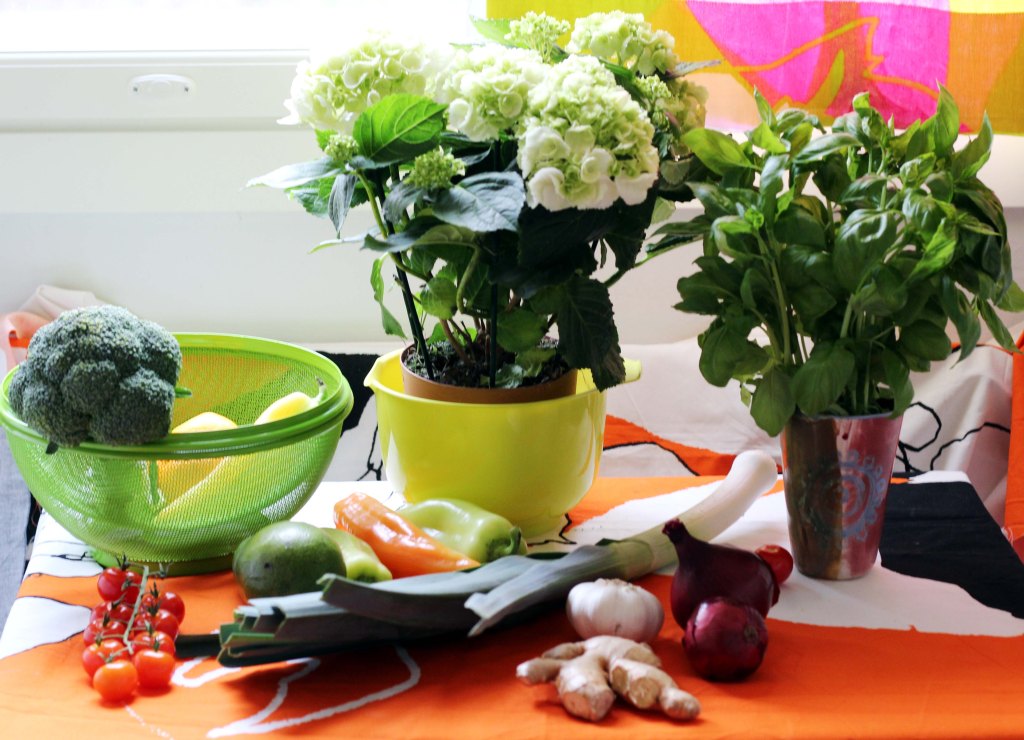 VÄRIKÄS DIEETTIPÄIVÄN OSTOSKORI