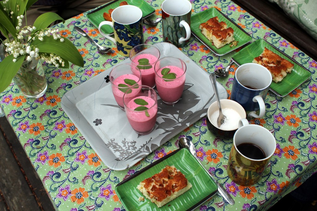 JUSSI VALMISTI MINTTU-PUNAHERUKKAPIRTELÖT