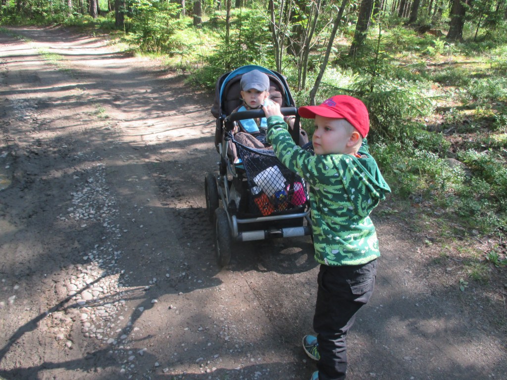 VAUHDIKAS LÄHTÖ METSÄRETKELLE