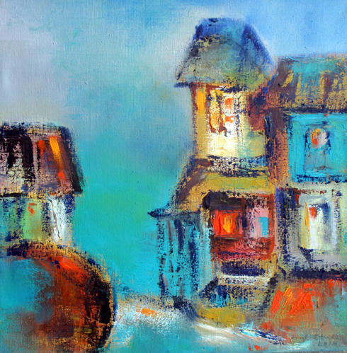 SININEN RANTA 46 X 46 cm