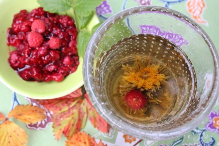 teekukkia ja kahvinpapuja