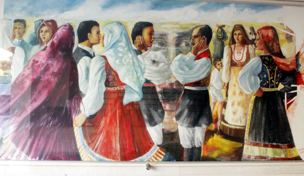 SEINÄMAALAUS ALGHEROSSA