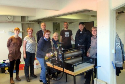 grafiikanpaja muutti uuteen&nbsp;galleriaan