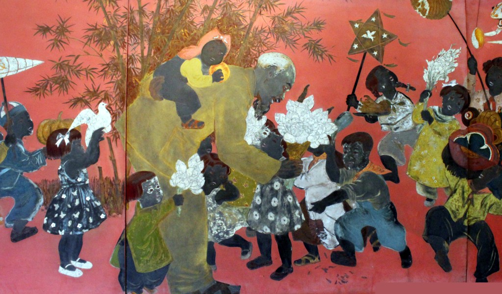 ISÄ HO TSI MINH LEIKKII LASTEN KANSSA