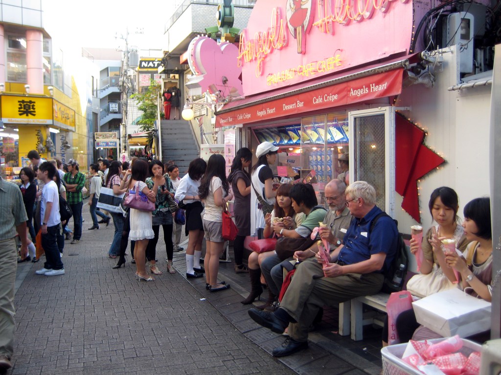 HARAJUKU OLI KUIN SATUKIRJASTA