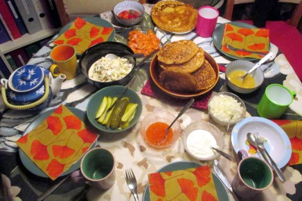 itsenäisyyspäivän kattaus ja&nbsp;katastrofi