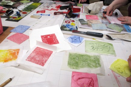 tuomelan martat paperihuoneen grafiikkapajalla