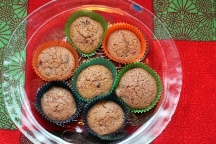 mehevät puolukkamuffinit