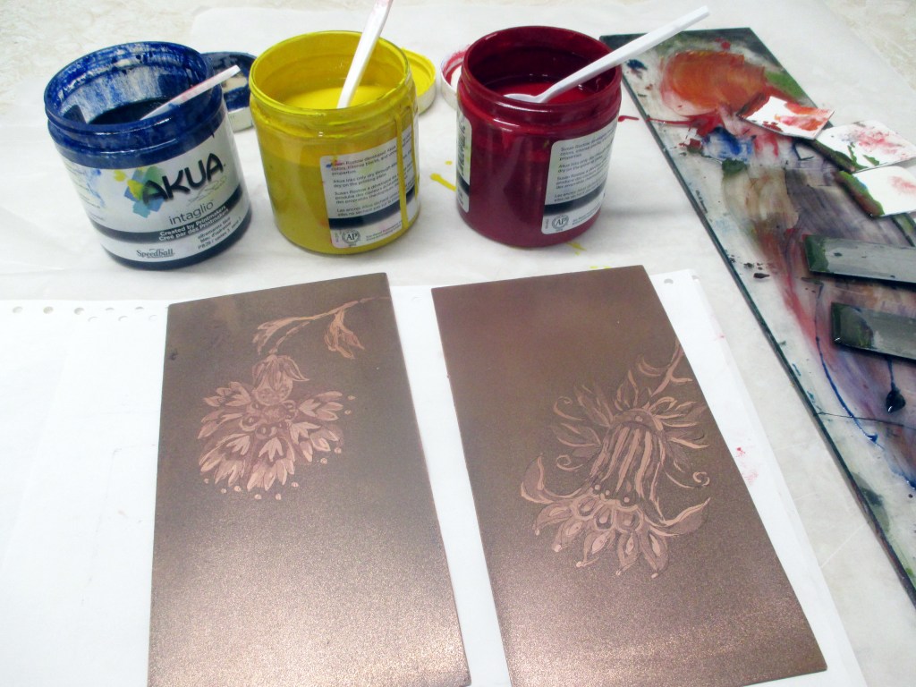 KÄYTIN VEDOSTUKSEEN VESILIUKOISIA PERUSVÄREJÄ