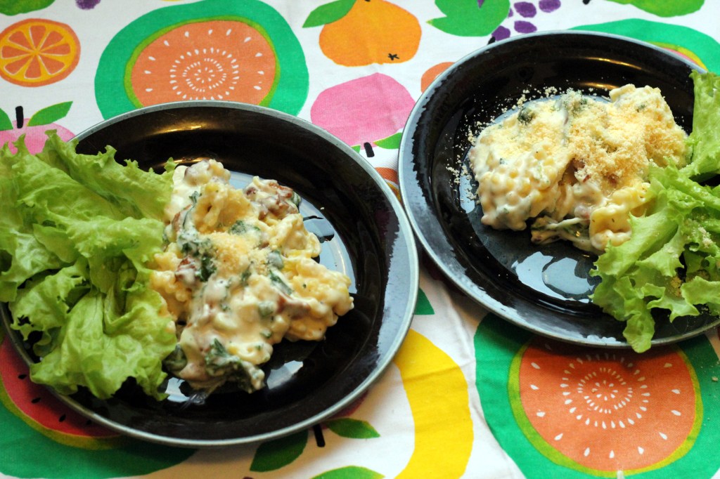 JUUSTOMAKARONI OLI SYNTISEN HYVÄÄ