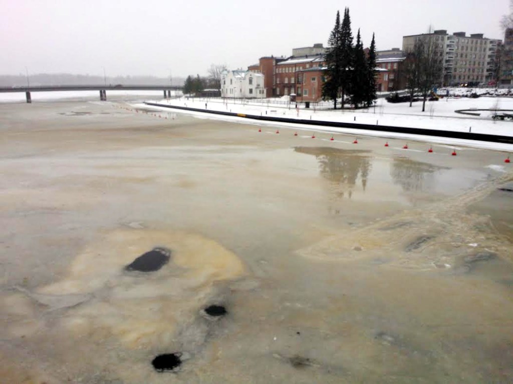 VANAJAVEDEN JÄÄLLE EI OLE ASIAA