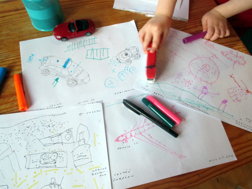 OTSO JA MUMMI PIIRSIVÄT KILPAA, OTSO VOITTI