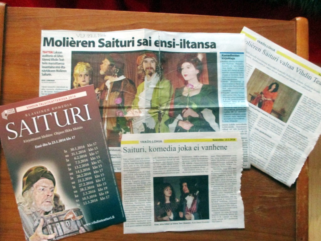 SAITURI OLI RIEMASTUTTAVA KOMEDIA