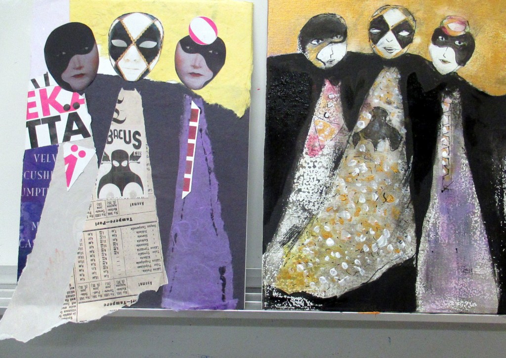 KOLMEN KOPLASTA TULI MIELEEN MUSTAT LESKET