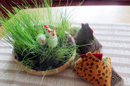 pääsiäisaurinkoa ja pääsiäiskokkoja&nbsp;pohjanmaalla