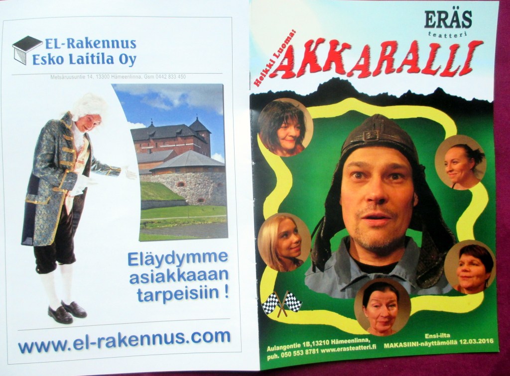 ERÄS TEATTERI ON RIEMASTUTTAVA