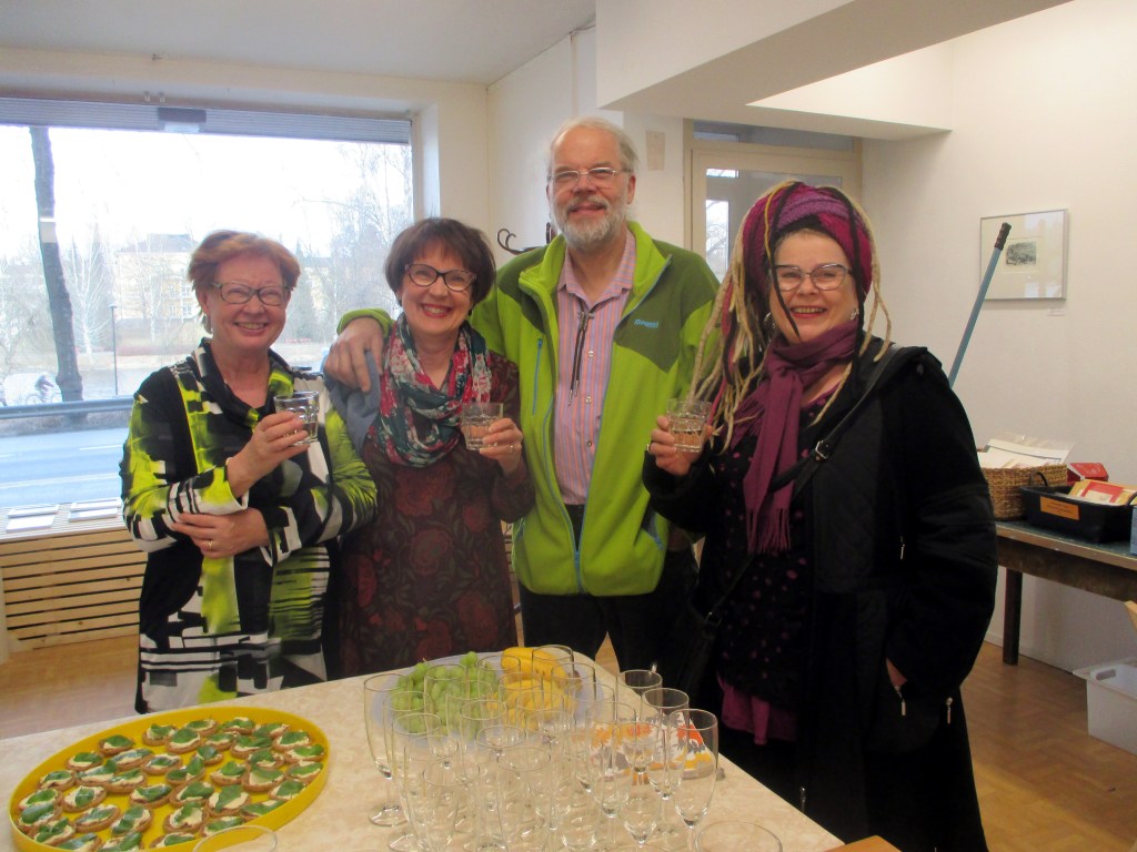 KUOHUVIINIMALJAT TARJA HEILIMON NÄYTTELYLLE