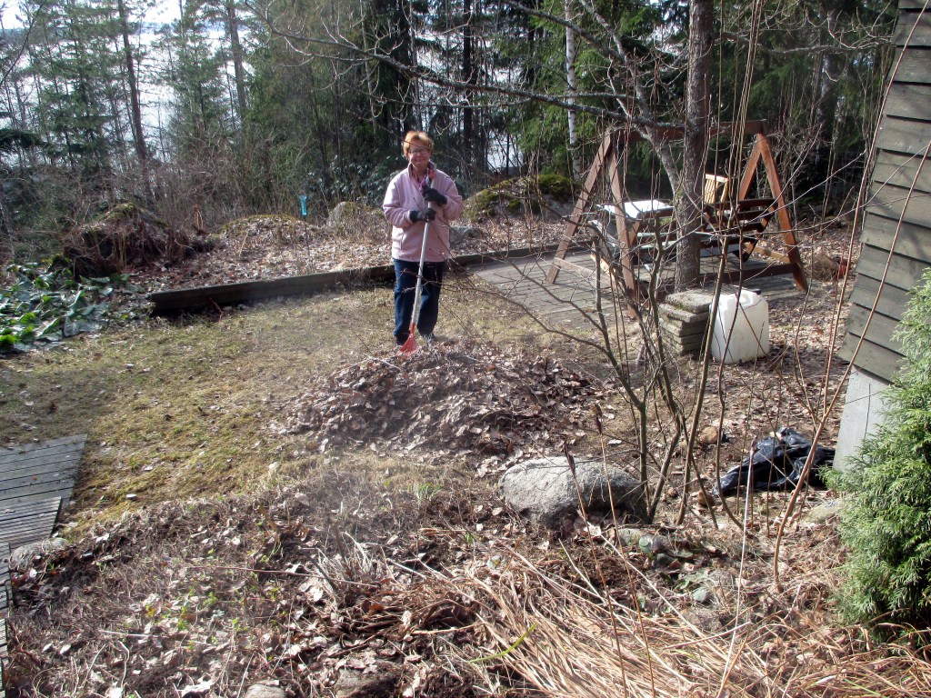 HARAVAHOMMISSA MÖKKIPIHALLA