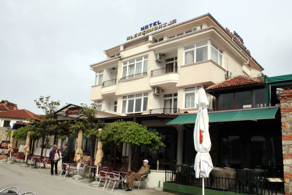 HOTELLIMME ALEKSANDRIJA OHRID-JÄRVEN RANNALLA