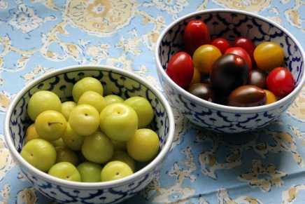 albania-hedelmiä ja tummia&nbsp;tomaatteja