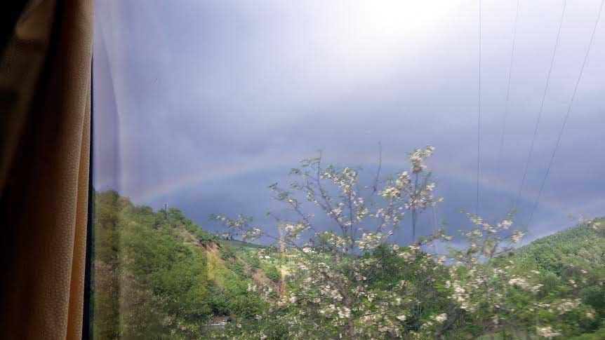 IMMO ONNISTUI KUVAAMAAN SATEENKAAREN