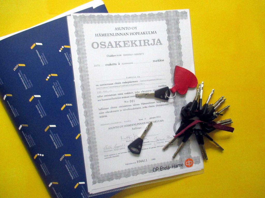 SAIMME HULPPEASTI 20 AVAINTA UUTEEN KOTIIN