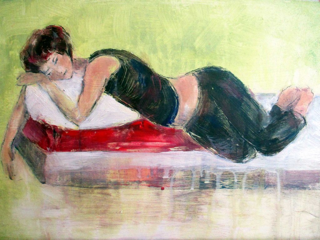 ENSIMMÄISEN KURSSIPÄIVÄN MAALAUKSENI