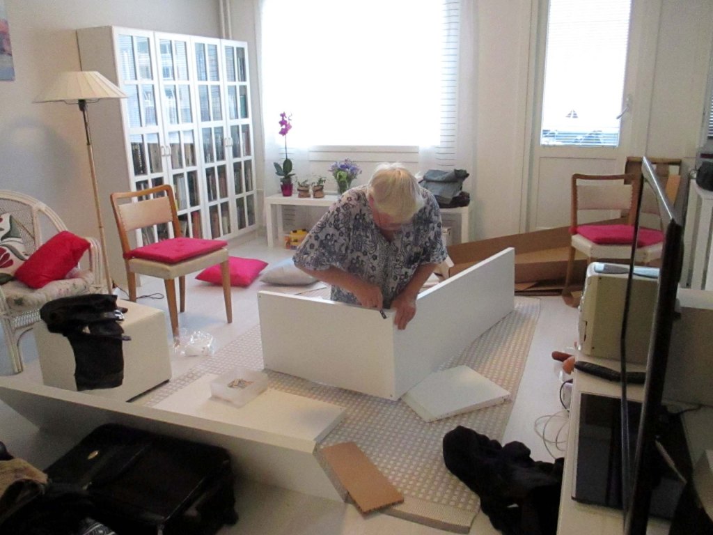 JUSSI ON JO TAITAVA IKEAN HYLLYKÖIDEN KOKOAJA