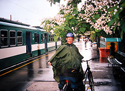 polkupyörillä unkarissa kesällä&nbsp;2001