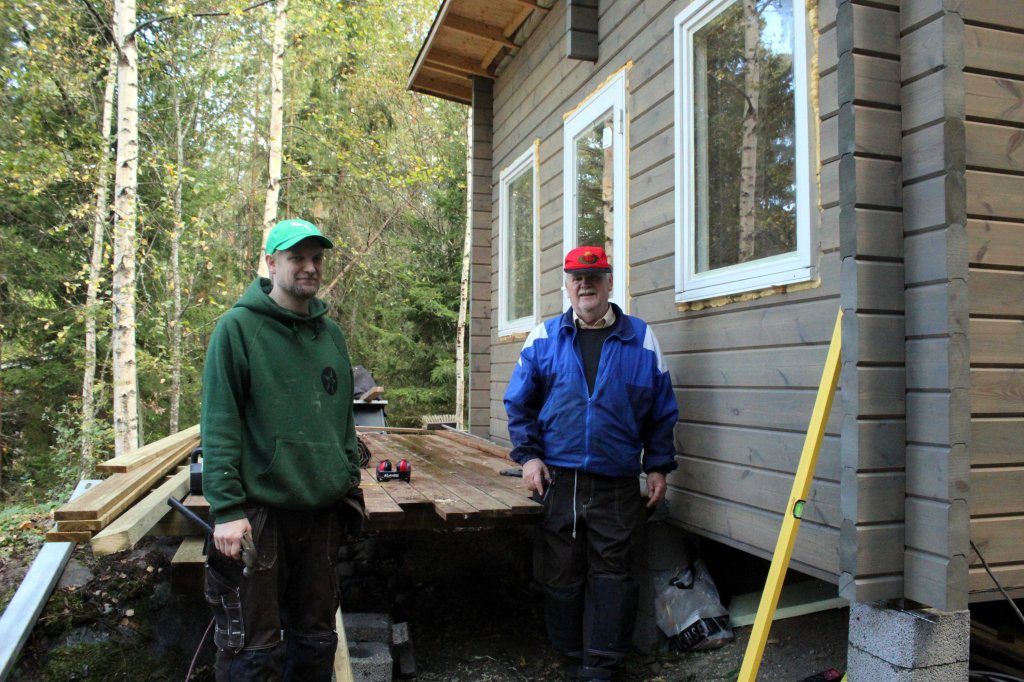 MÖKKIPROJEKTI EDISTYI