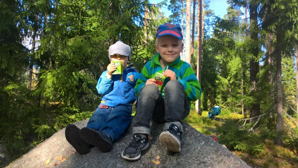 SAMU JA OTSO PILLIMEHULLA