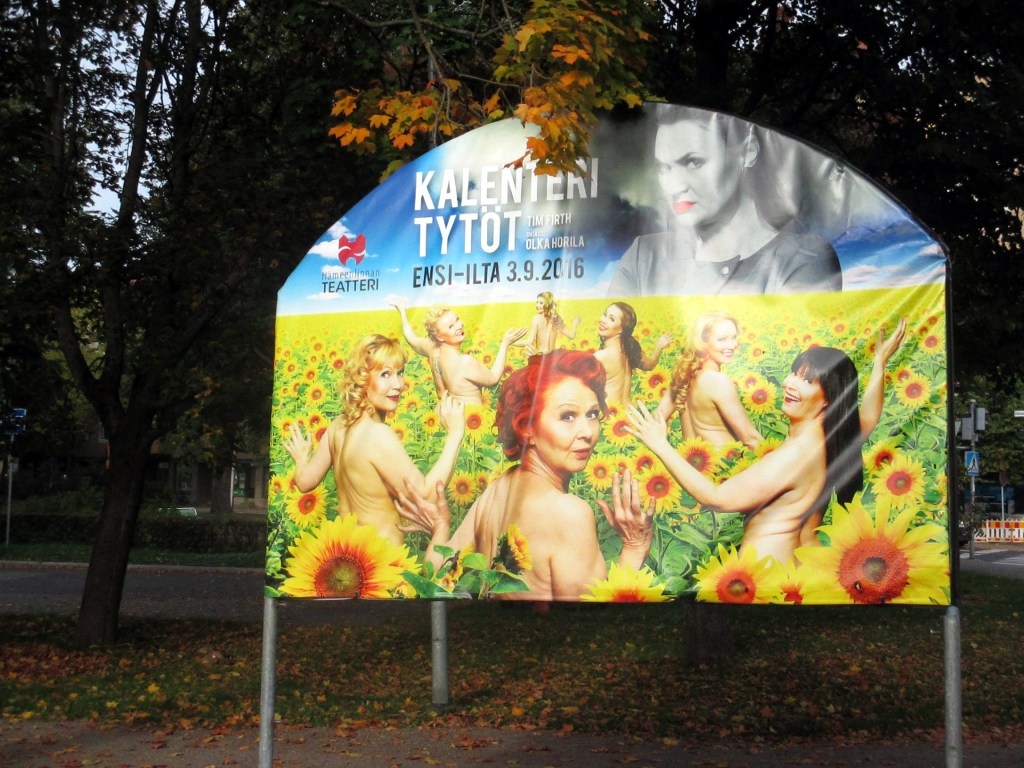 KALENTERITYTTÖJÄ ESITETÄÄN HÄMEENLINNAN TEATTERISSA